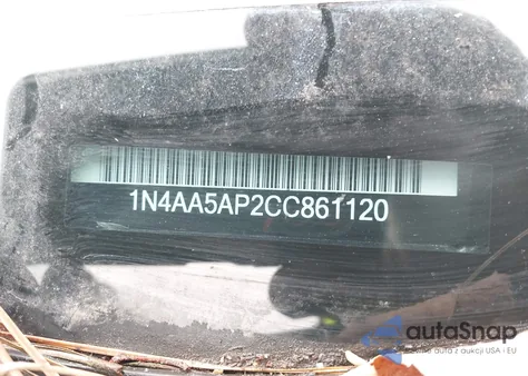 2012 Nissan Maxima 3.5 Sv z USA, uszkodzony, nr VIN 1N4AA5AP2CC861120